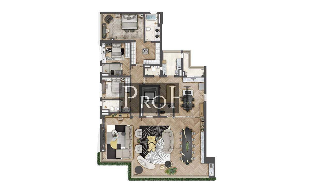 Apartamento, 3 quartos, 246 m² - Foto 5