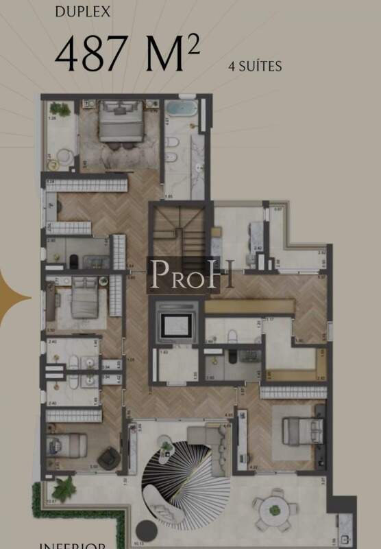 Apartamento, 3 quartos, 487 m² - Foto 5