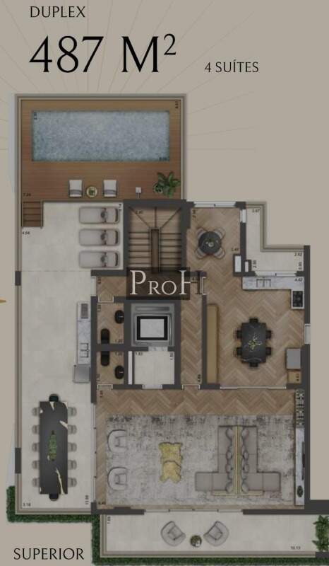 Apartamento, 3 quartos, 487 m² - Foto 6
