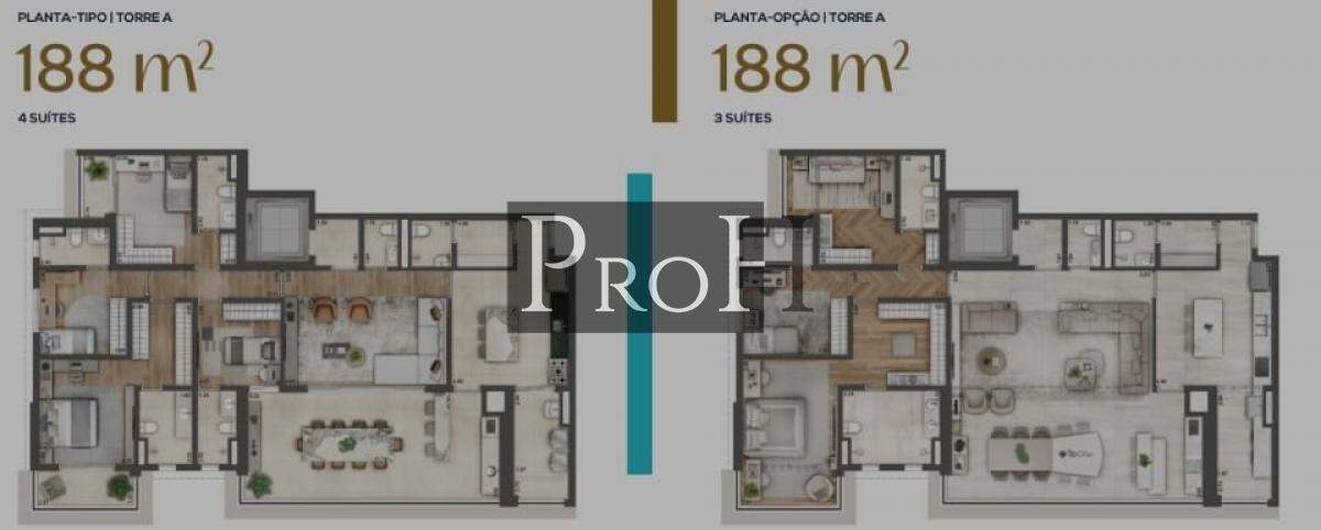 Apartamento, 4 quartos, 188 m² - Foto 1