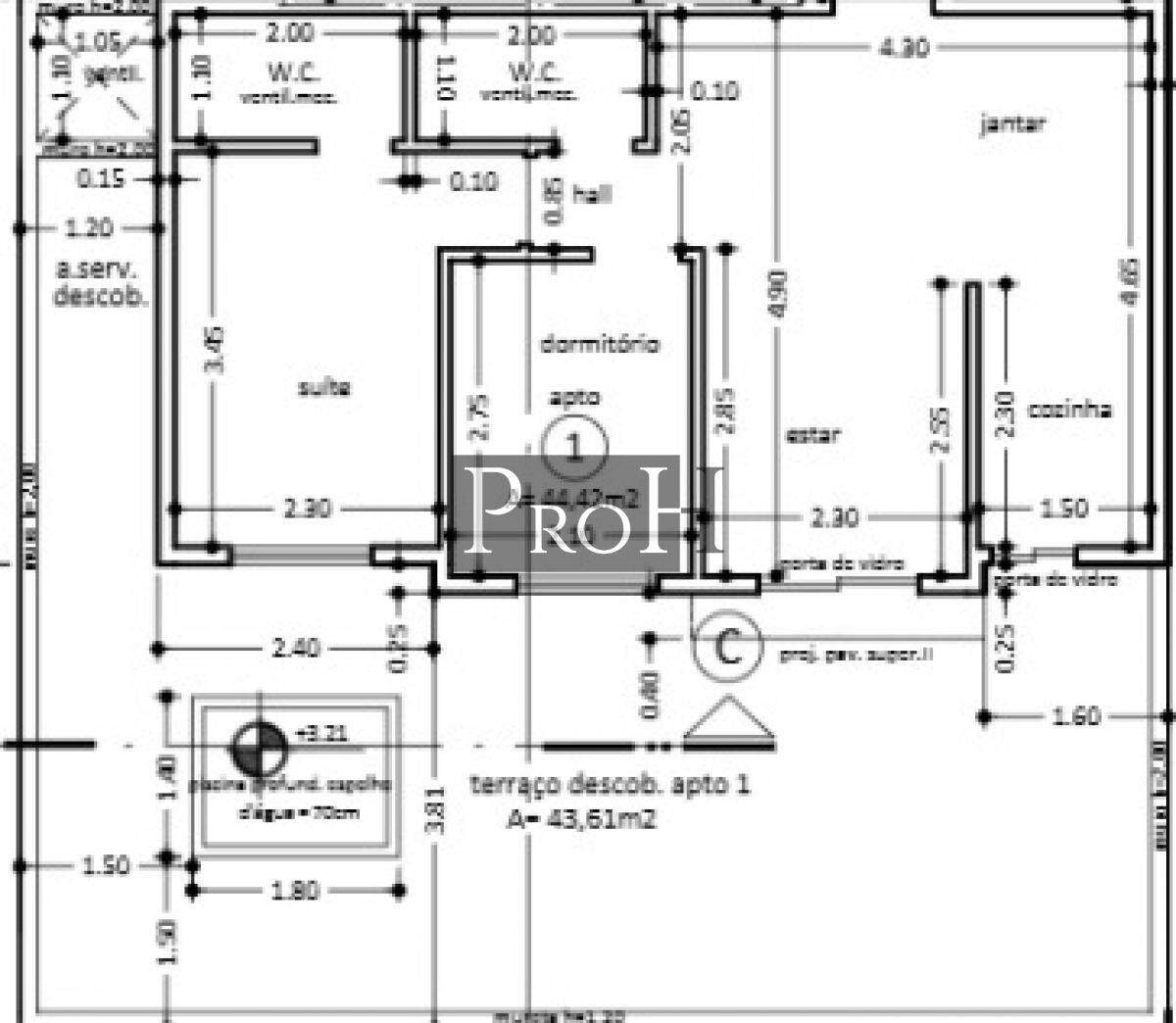Apartamento à venda com 2 quartos, 64m² - Foto 3