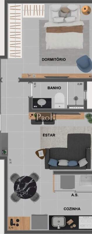 Apartamento à venda com 2 quartos, 69m² - Foto 9