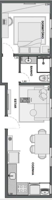 Apartamento à venda com 2 quartos, 69m² - Foto 11