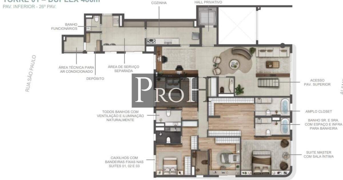 Apartamento, 4 quartos, 166 m² - Foto 11