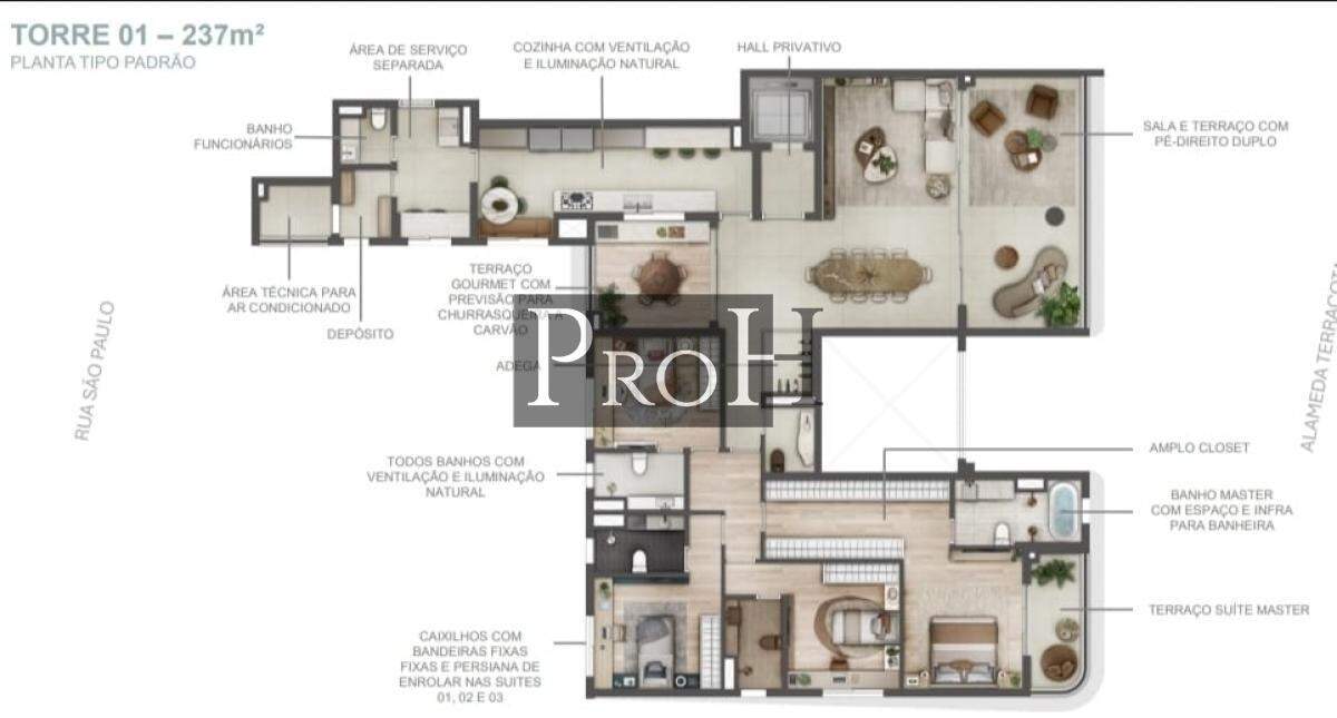 Apartamento, 4 quartos, 166 m² - Foto 12