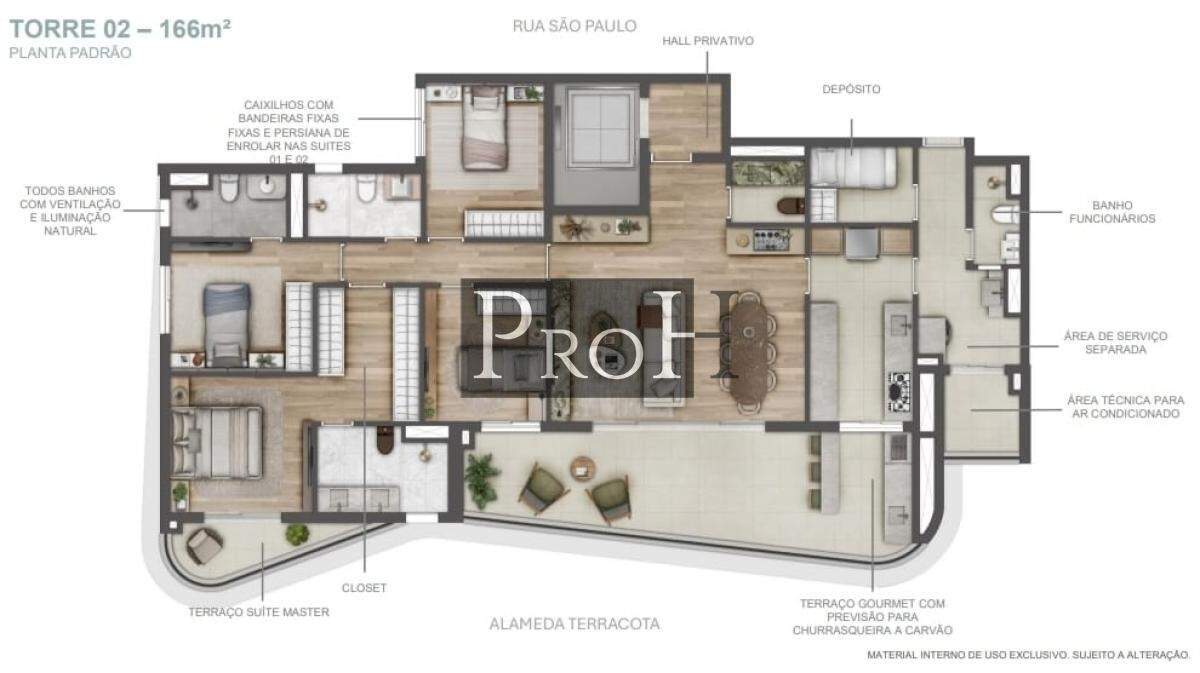 Apartamento, 4 quartos, 166 m² - Foto 10