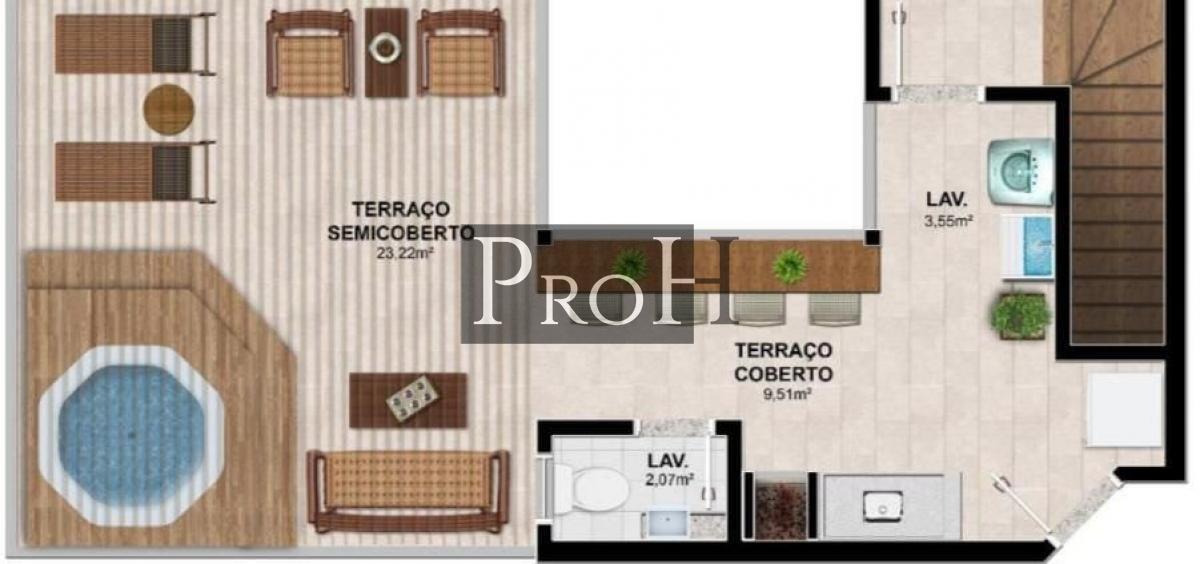 Cobertura, 2 quartos, 88 m² - Foto 17