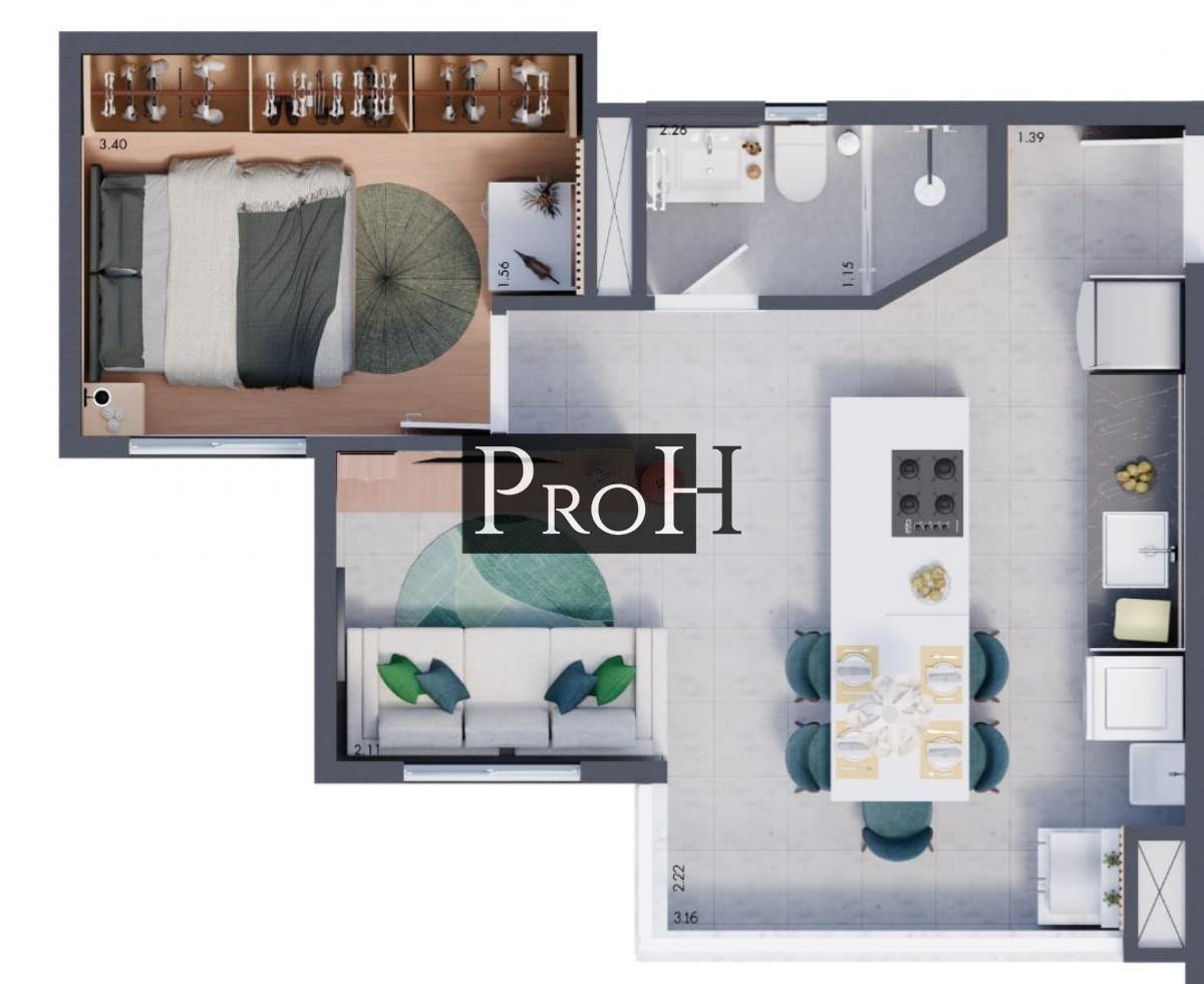 Apartamento, 2 quartos, 37 m² - Foto 19