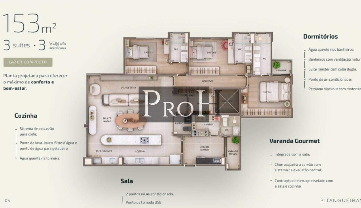 Apartamento, 3 quartos, 153 m² - Foto 19