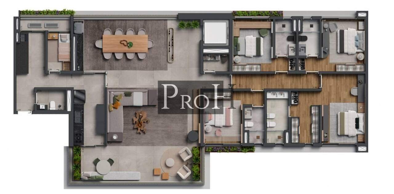 Apartamento, 3 quartos, 198 m² - Foto 8