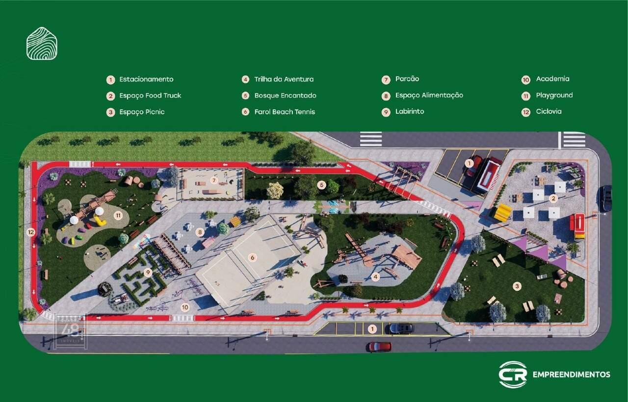 Terreno à venda no Monte Castelo: 