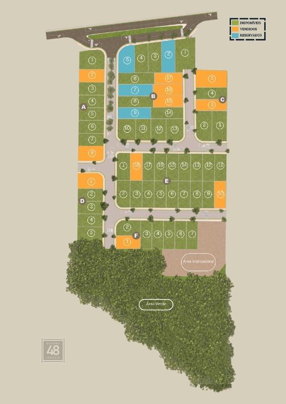 Loteamento à venda no Centro: 