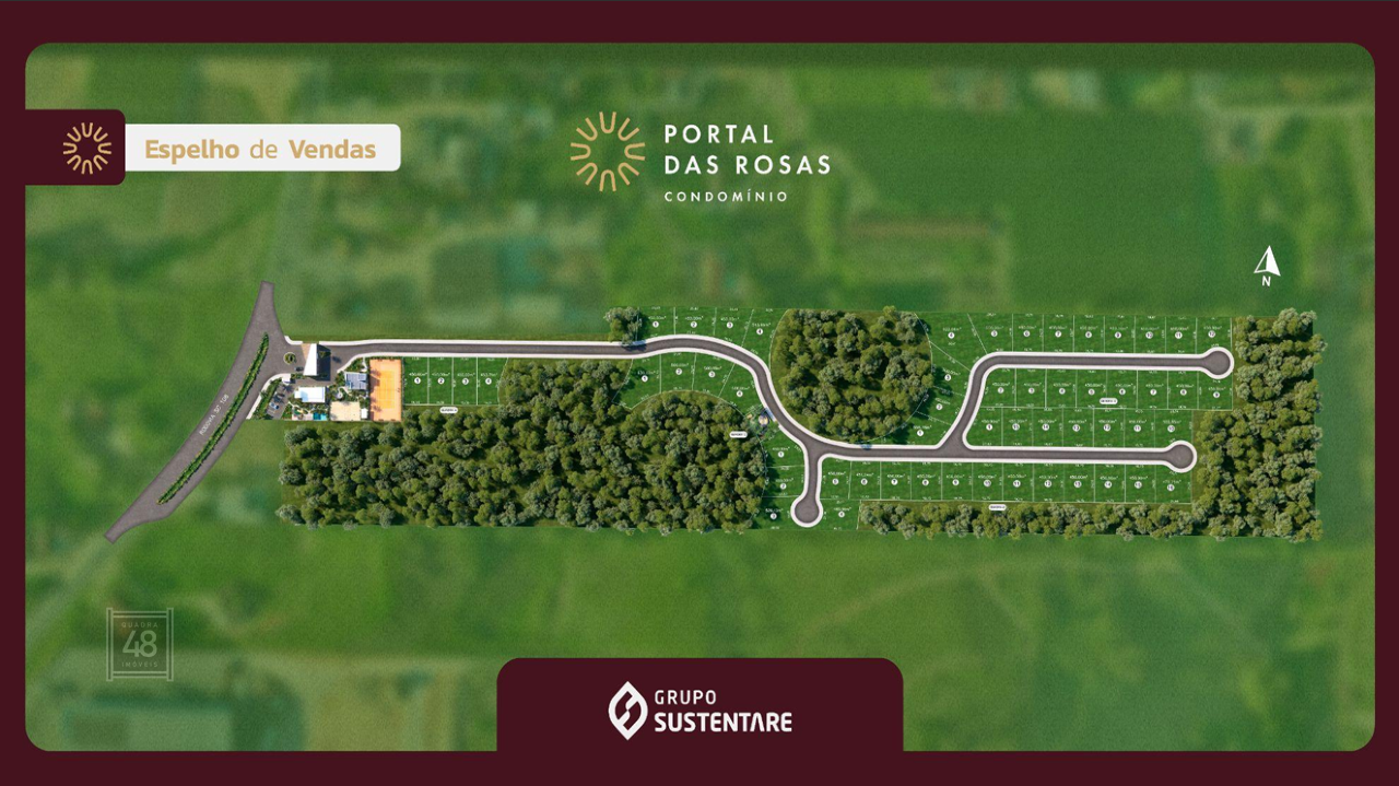 Lote em condomínio à venda no Divina Providência: 