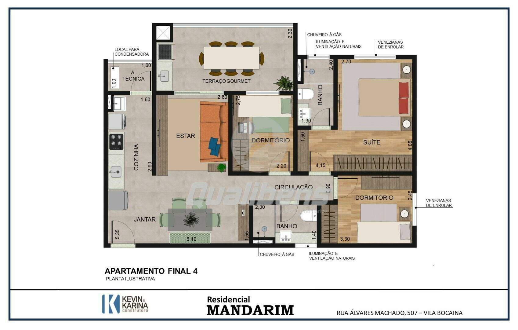 Apartamento à venda no Vila Bocaina: 