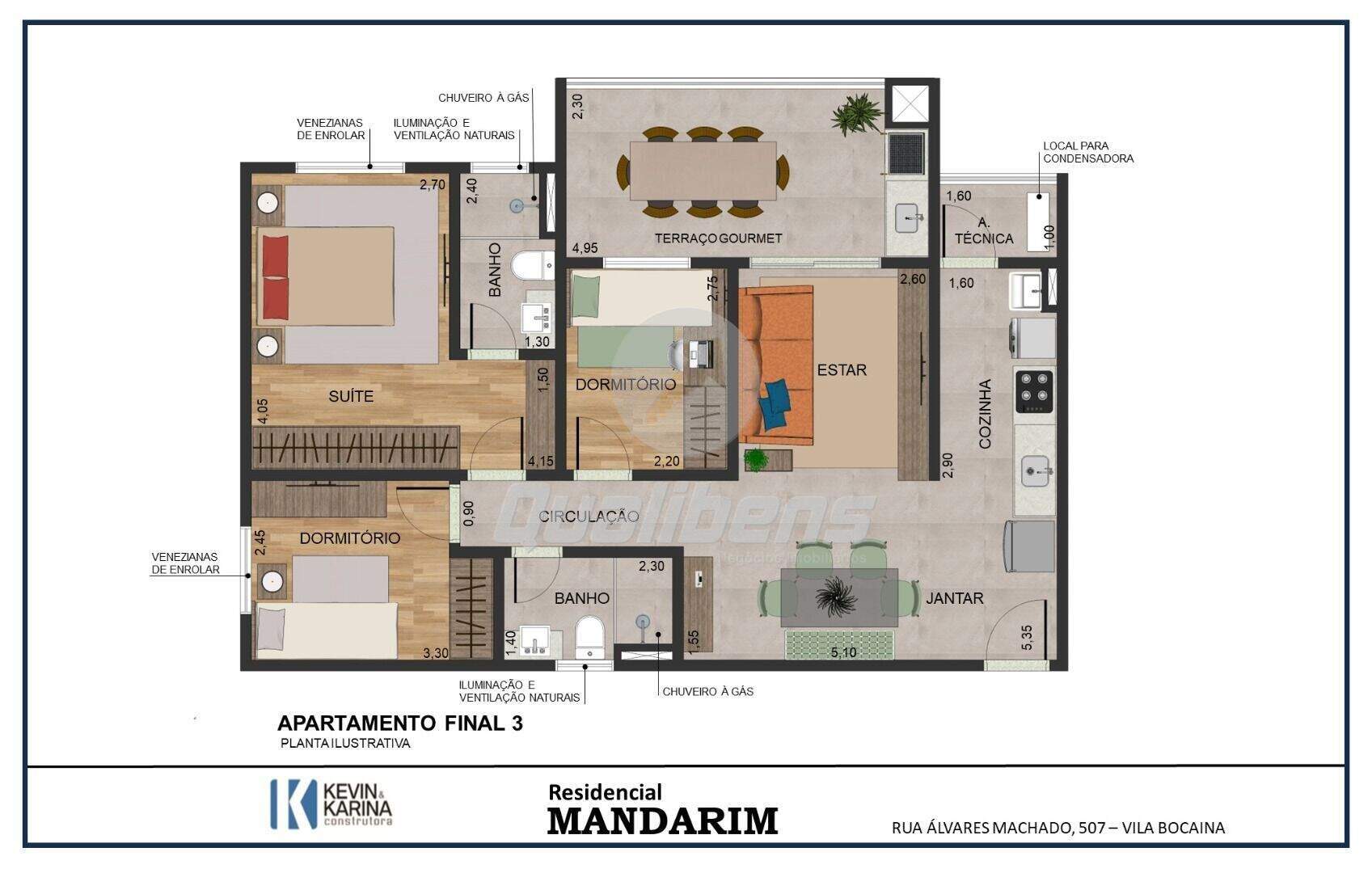 Apartamento à venda no Vila Bocaina: 