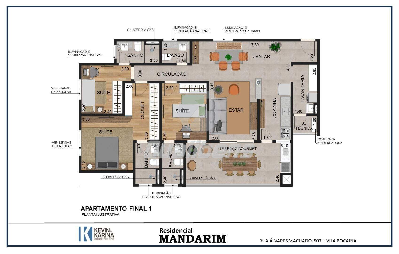 Apartamento à venda no Vila Bocaina: 