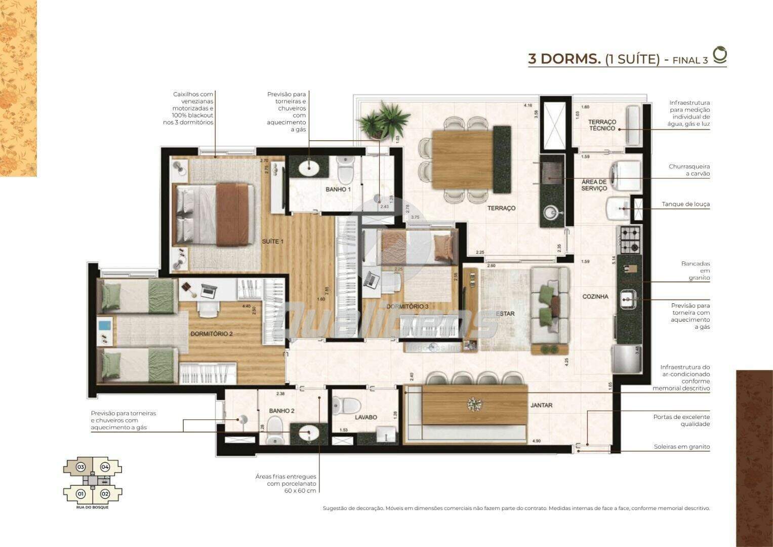 Apartamento à venda no Vila Bastos: 