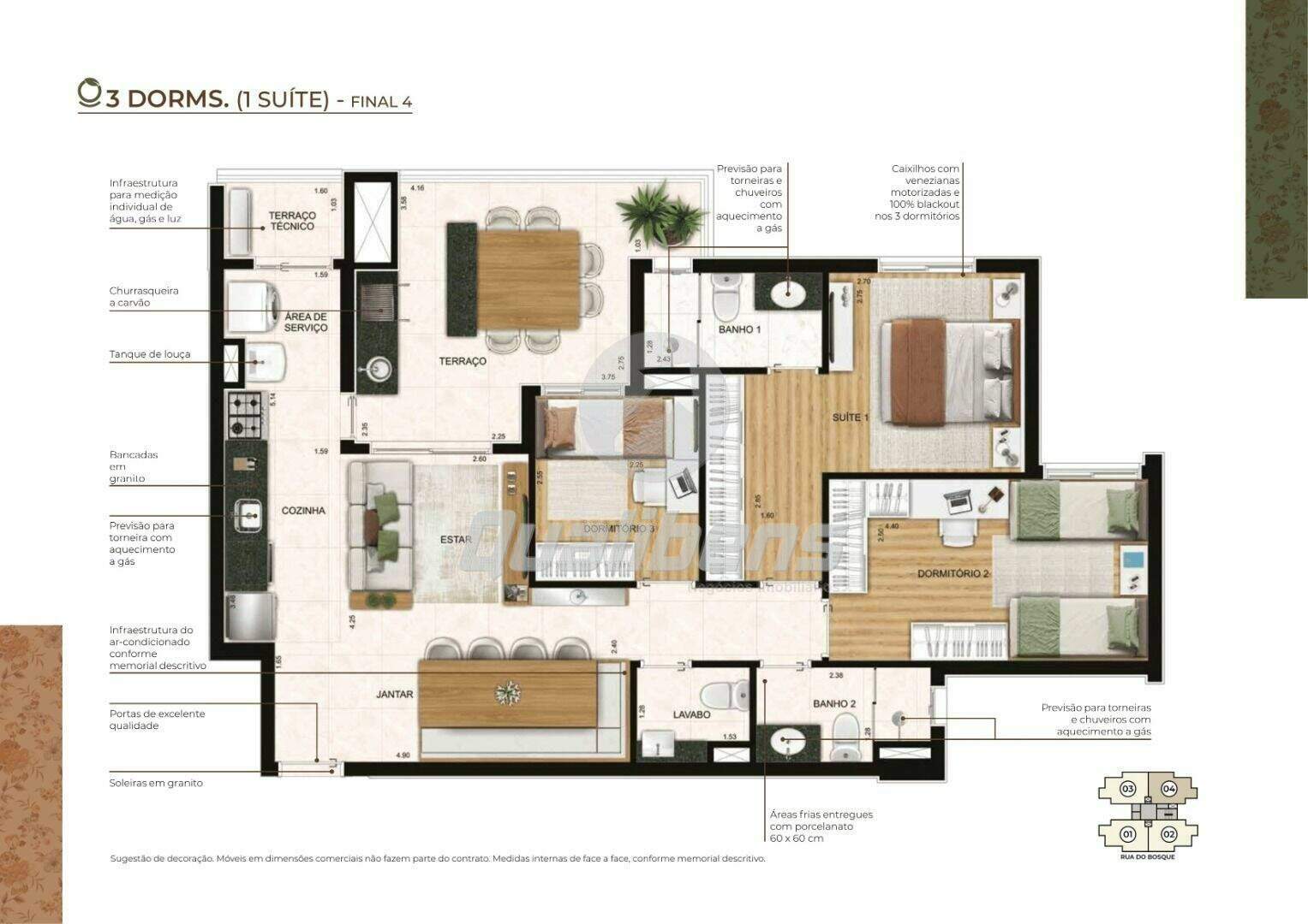 Apartamento à venda no Vila Bastos: 