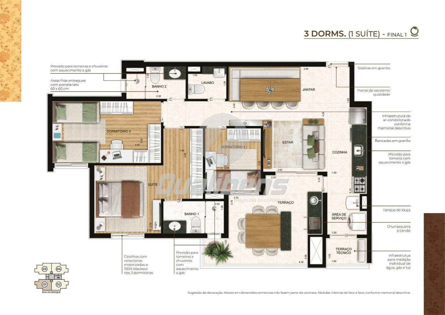 Apartamento à venda no Vila Bastos: 