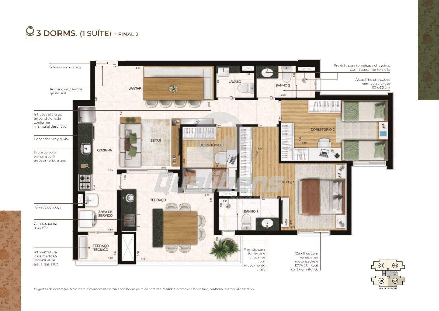 Apartamento à venda no Vila Bastos: 