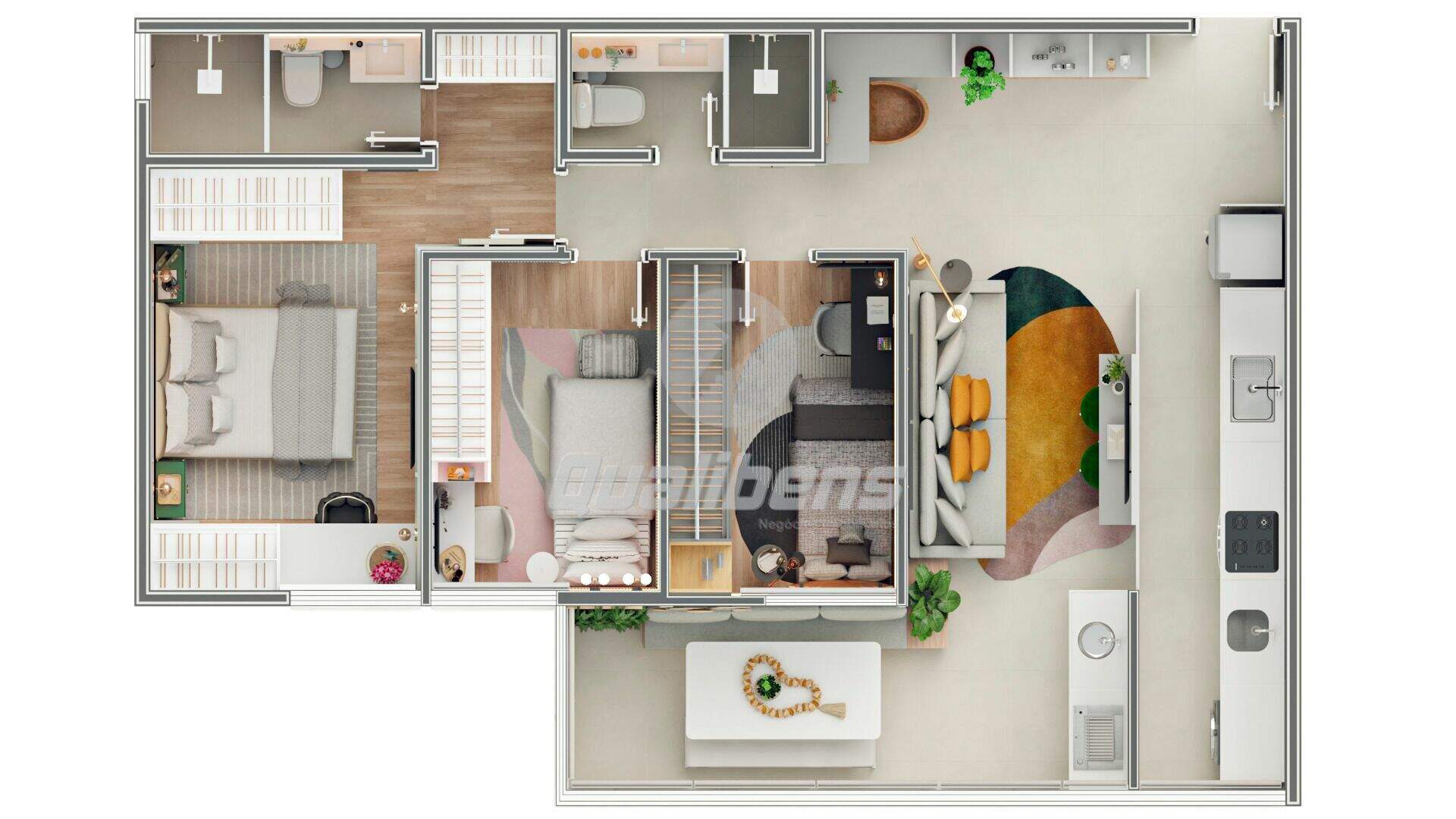Apartamento à venda no Centro: 