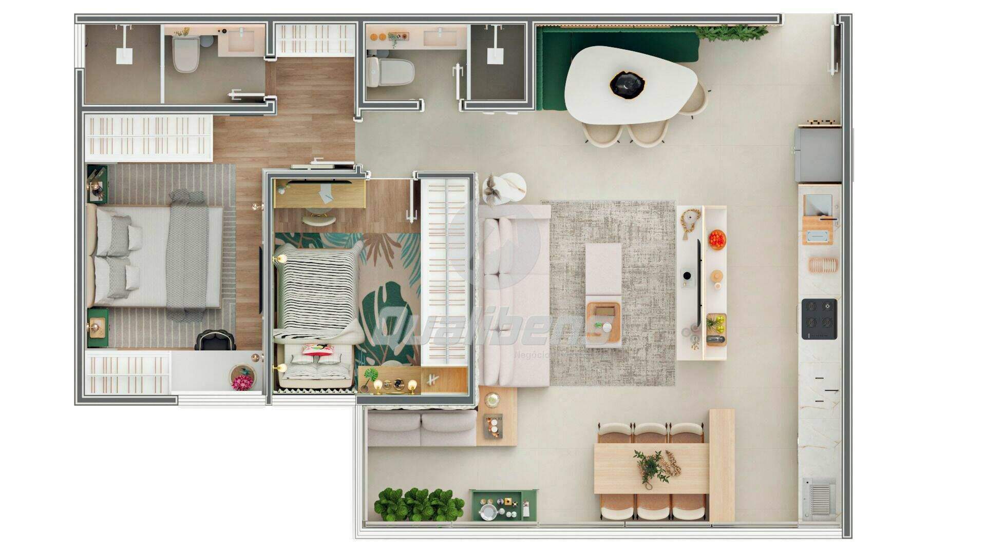 Apartamento à venda no Centro: 