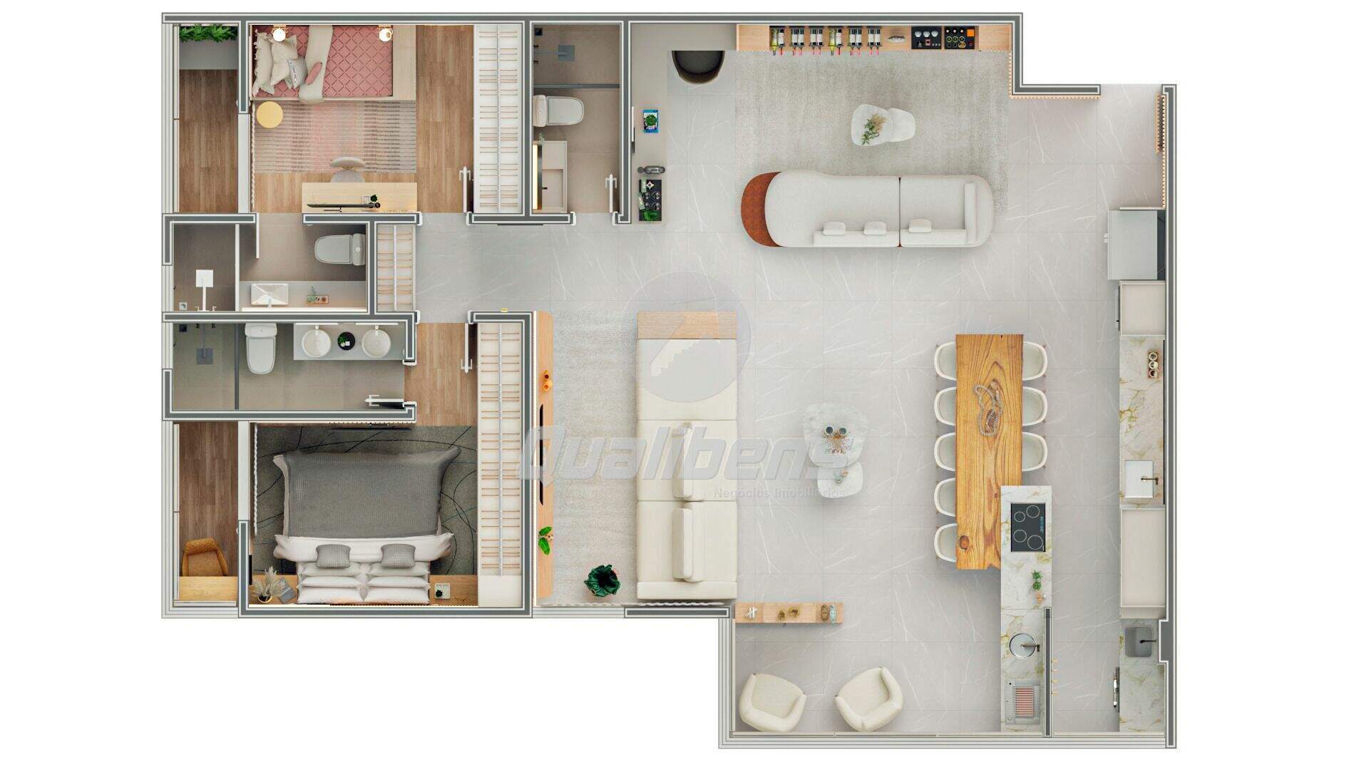 Apartamento à venda no Centro: 