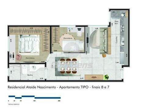 Apartamento à venda no Vila Bocaina: 