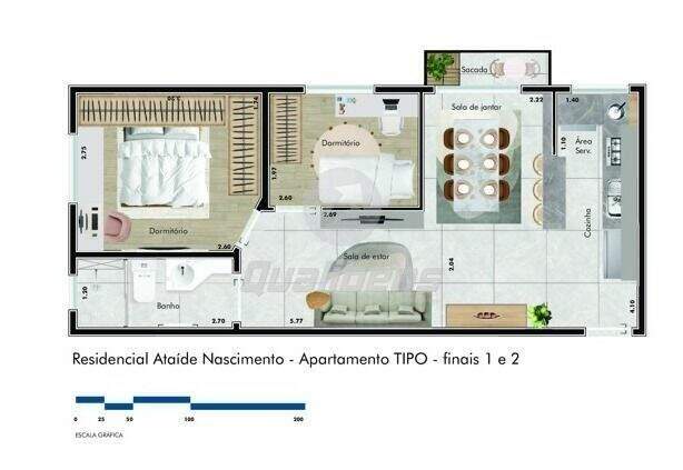 Apartamento à venda no Vila Bocaina: 