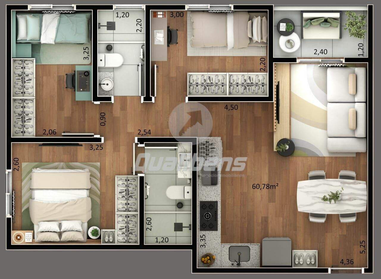 Apartamento à venda no Matriz: 