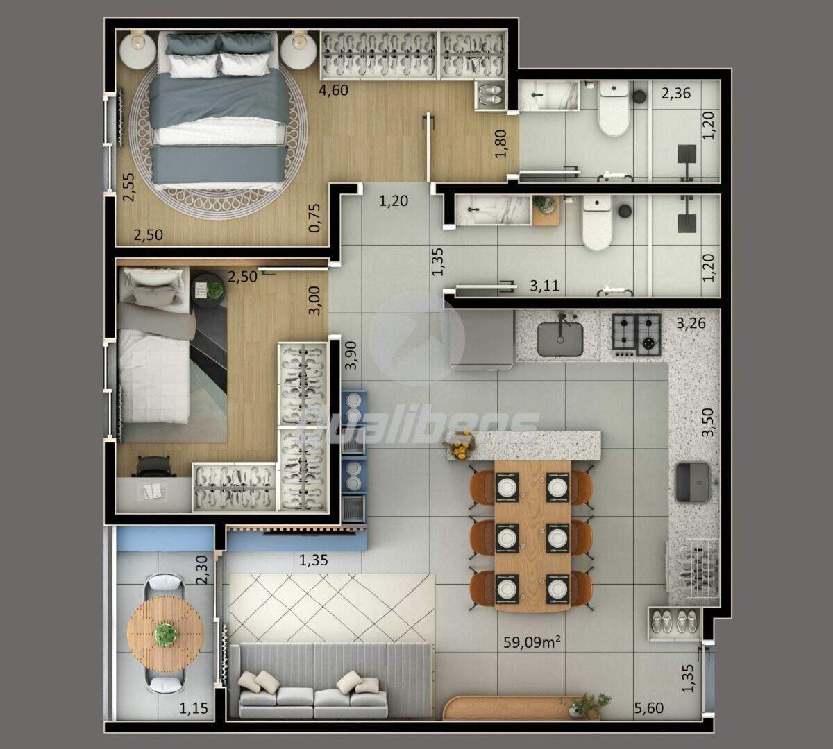 Apartamento à venda no Matriz: 