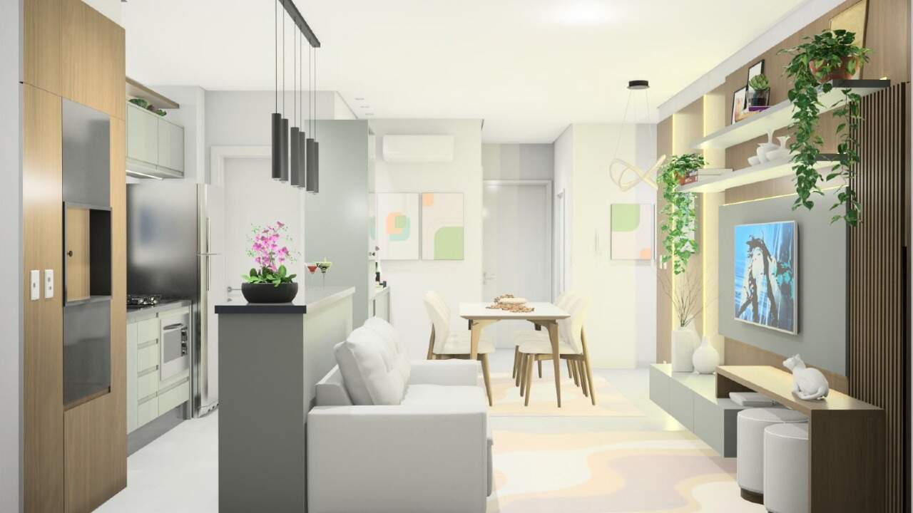 Apartamento à venda no Zona Nova: 