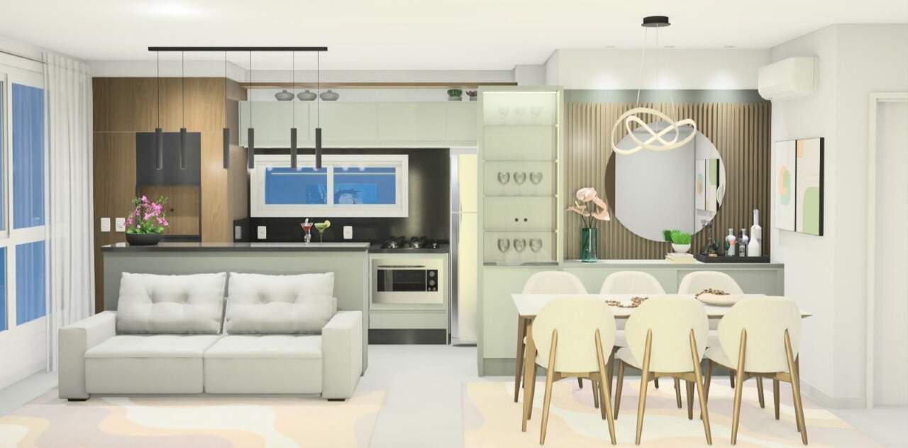 Apartamento à venda no Zona Nova: 