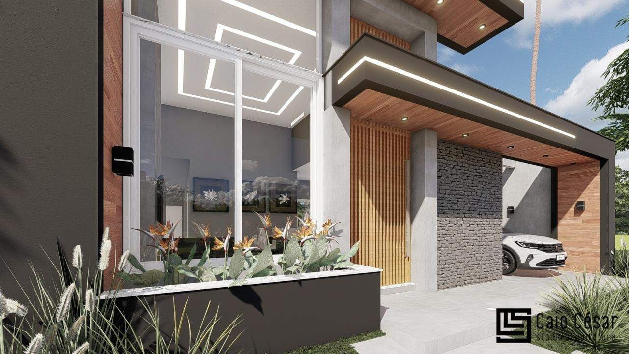 Casa em Condomínio à venda no Santorini Parque: 