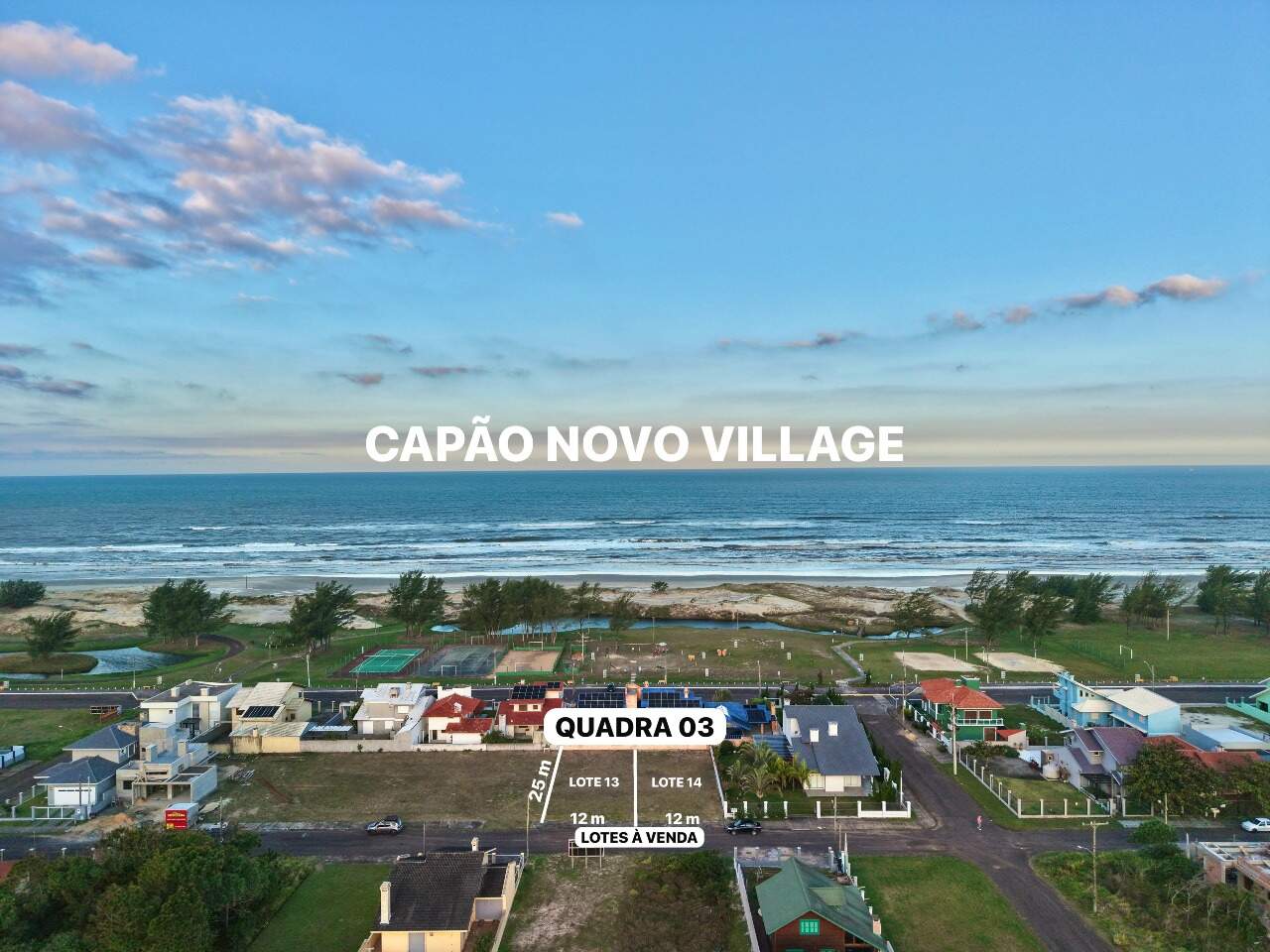 Terreno à venda no Capão Novo: 