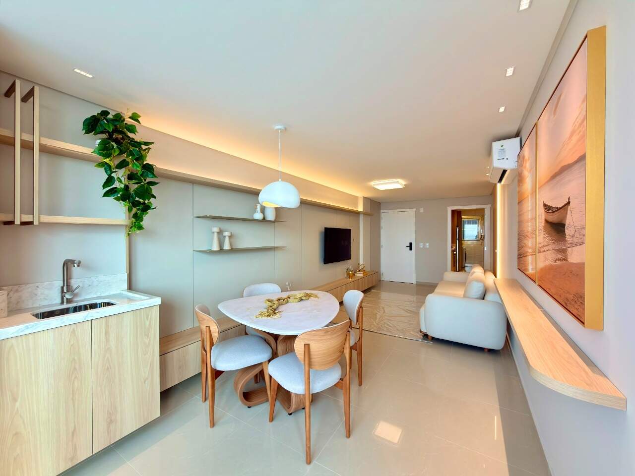 Apartamento à venda no Zona Nova: 