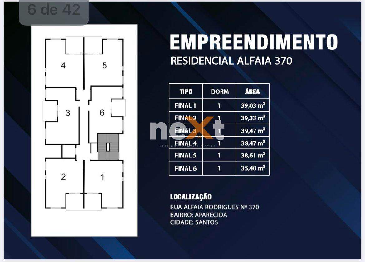 Apartamento à venda no Aparecida: 