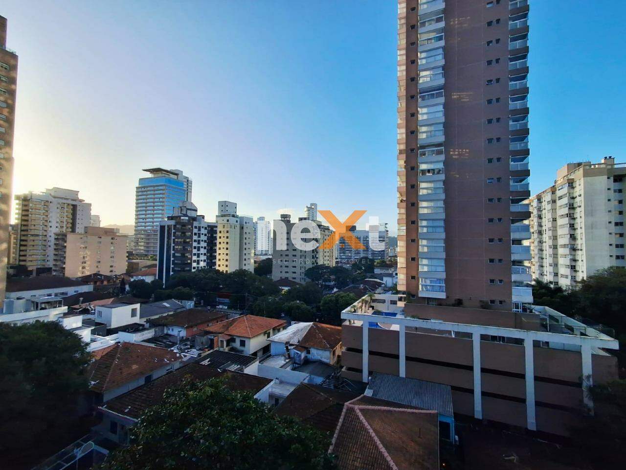Apartamento à venda no Gonzaga: VISTA FRONTAL