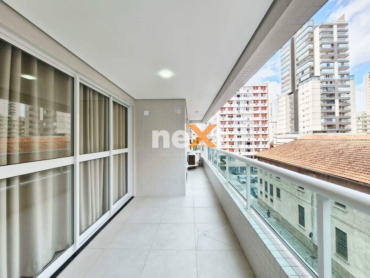 Apartamento à venda no Embaré: VARANDA FRONTAL