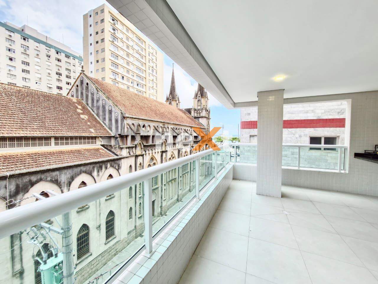 Apartamento à venda no Embaré: VARANDA FRONTAL