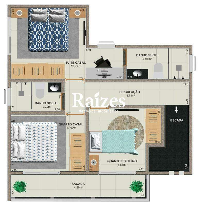 Sobrado, 3 quartos, 94 m² - Foto 18