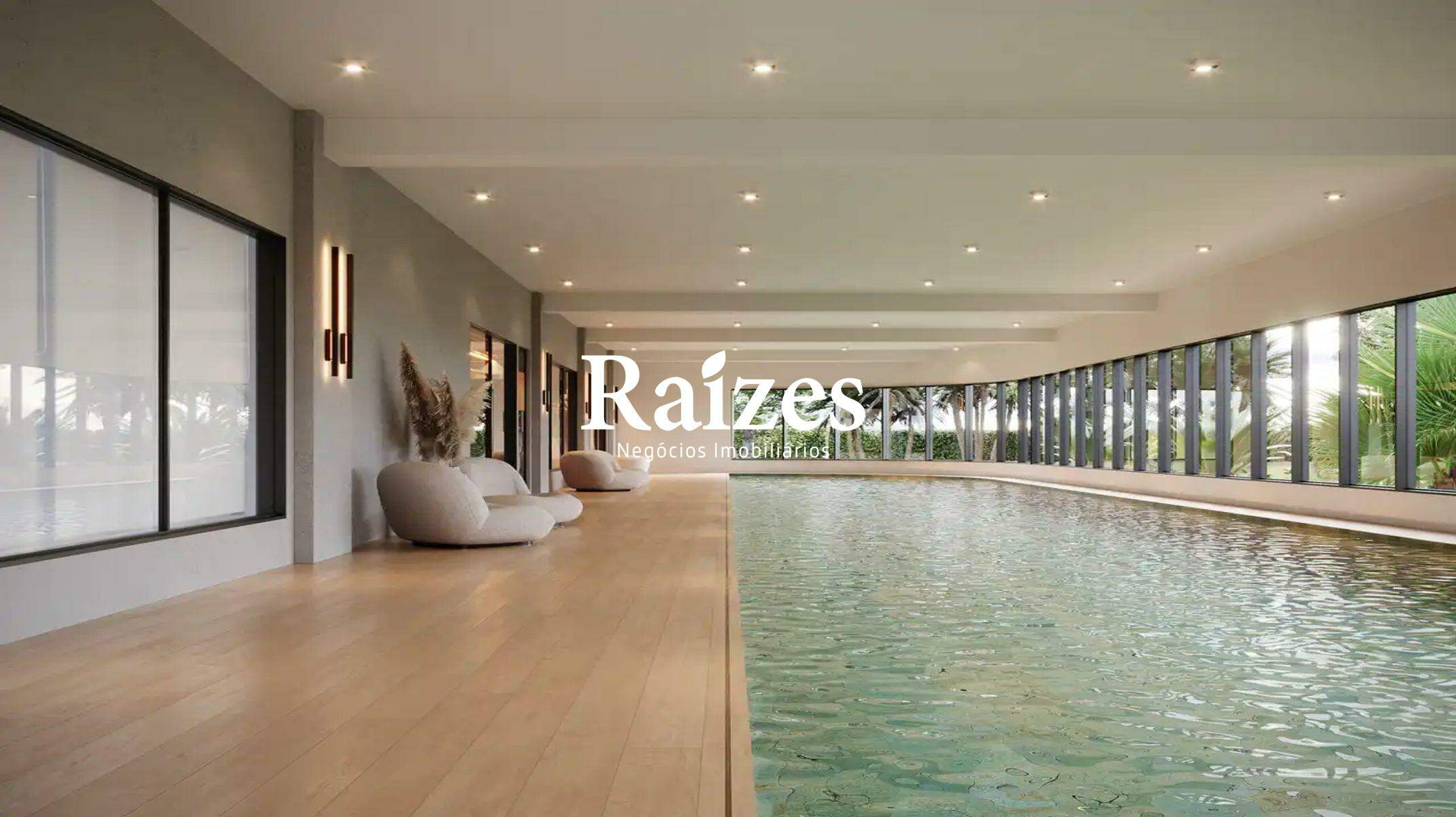 [FINALIDADE] [TIPOIMOVEL] [BAIRRO] na cidade [CIDADE]: Piscina climatizada com raia de 24m