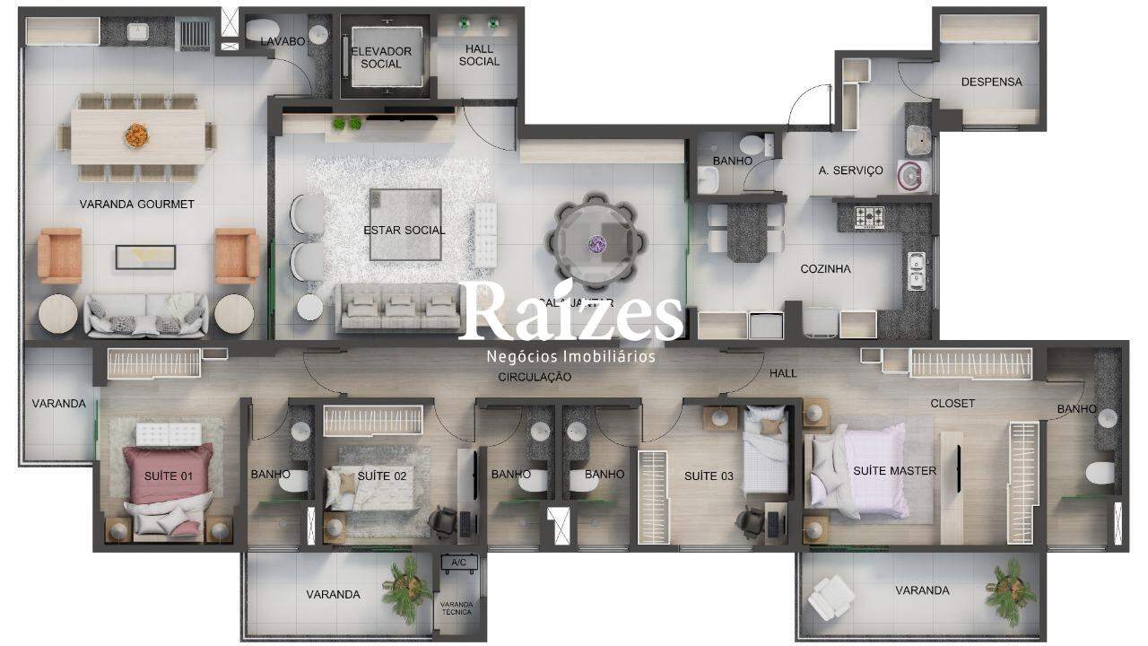 Apartamento, 4 quartos, 217 m² - Foto 24