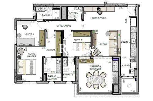 Apartamento, 3 quartos, 115 m² - Foto 17