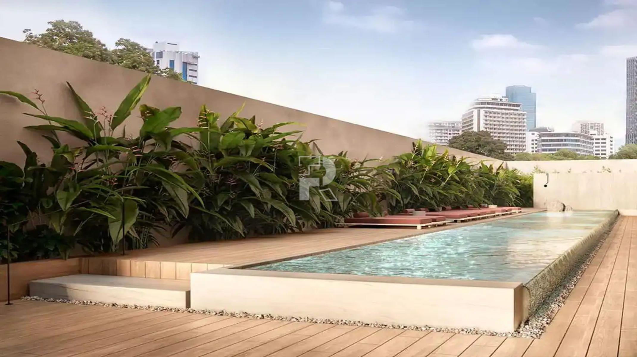 Apartamento à venda no Funcionários: Piscinas adulto e infantil