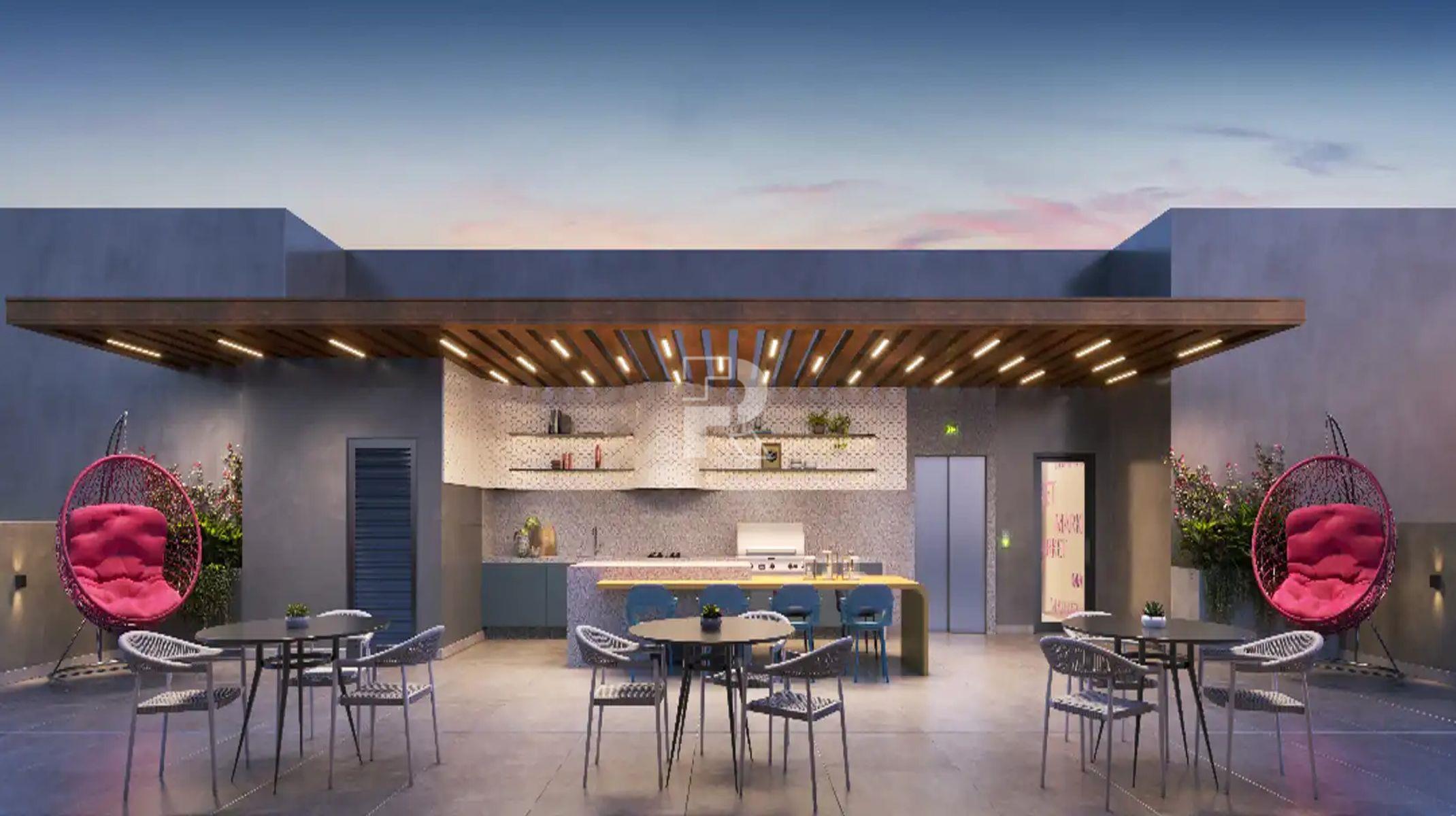 Apartamento à venda no Santa Efigênia: Espaço gourmet do rooftop