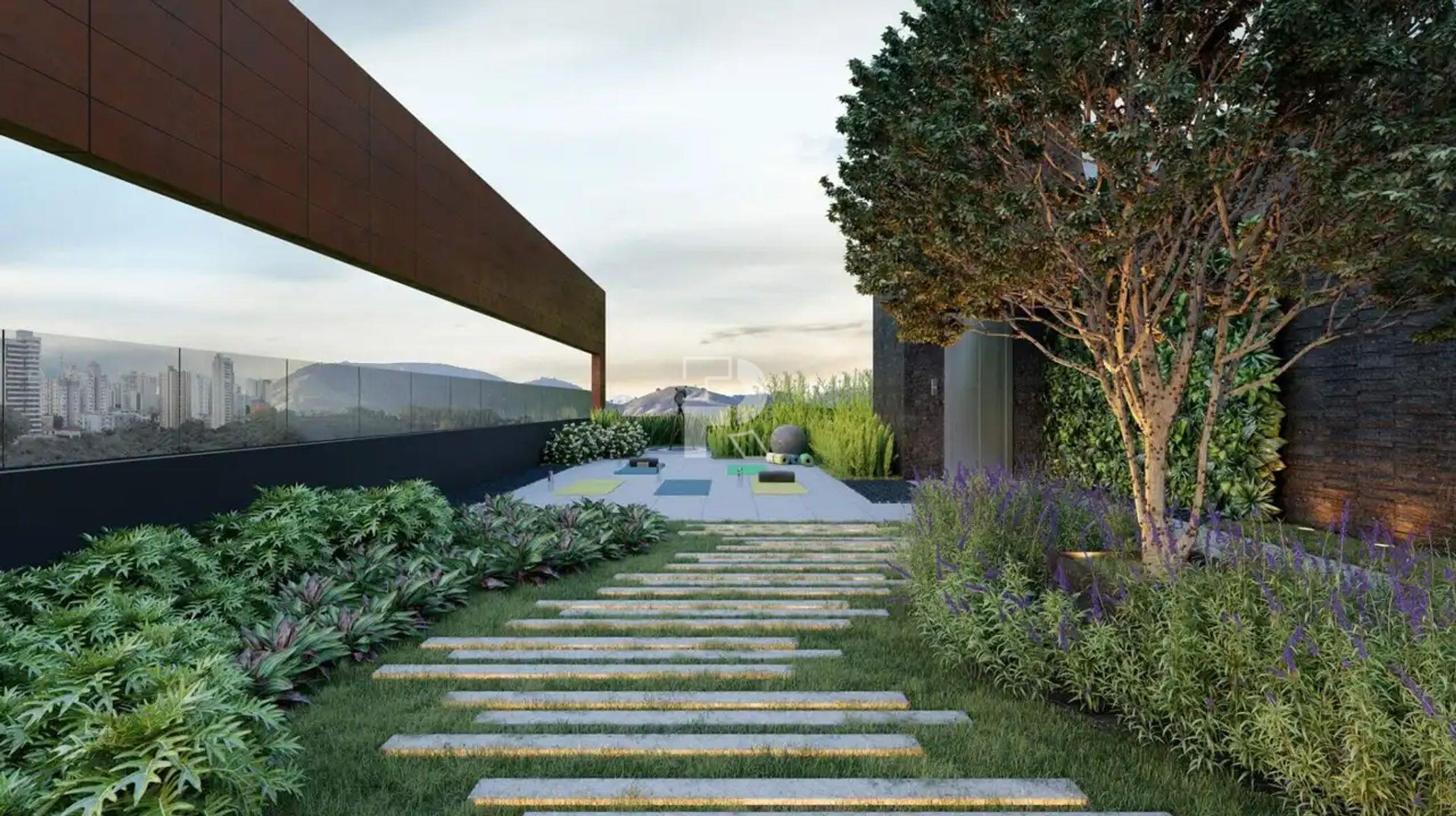 Apartamento à venda no Vale do Sereno: Paisagismo e espaço yoga