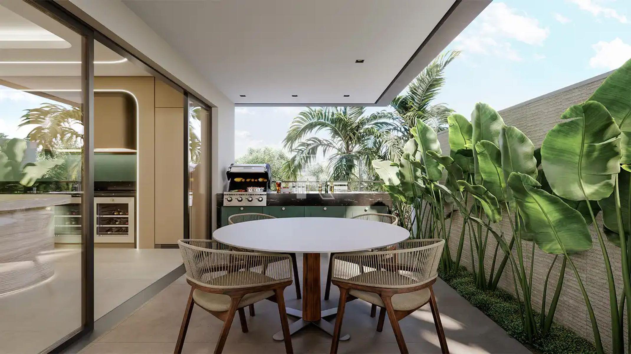 Apartamento à venda no Santo Antônio: Varanda do espaço gourmet