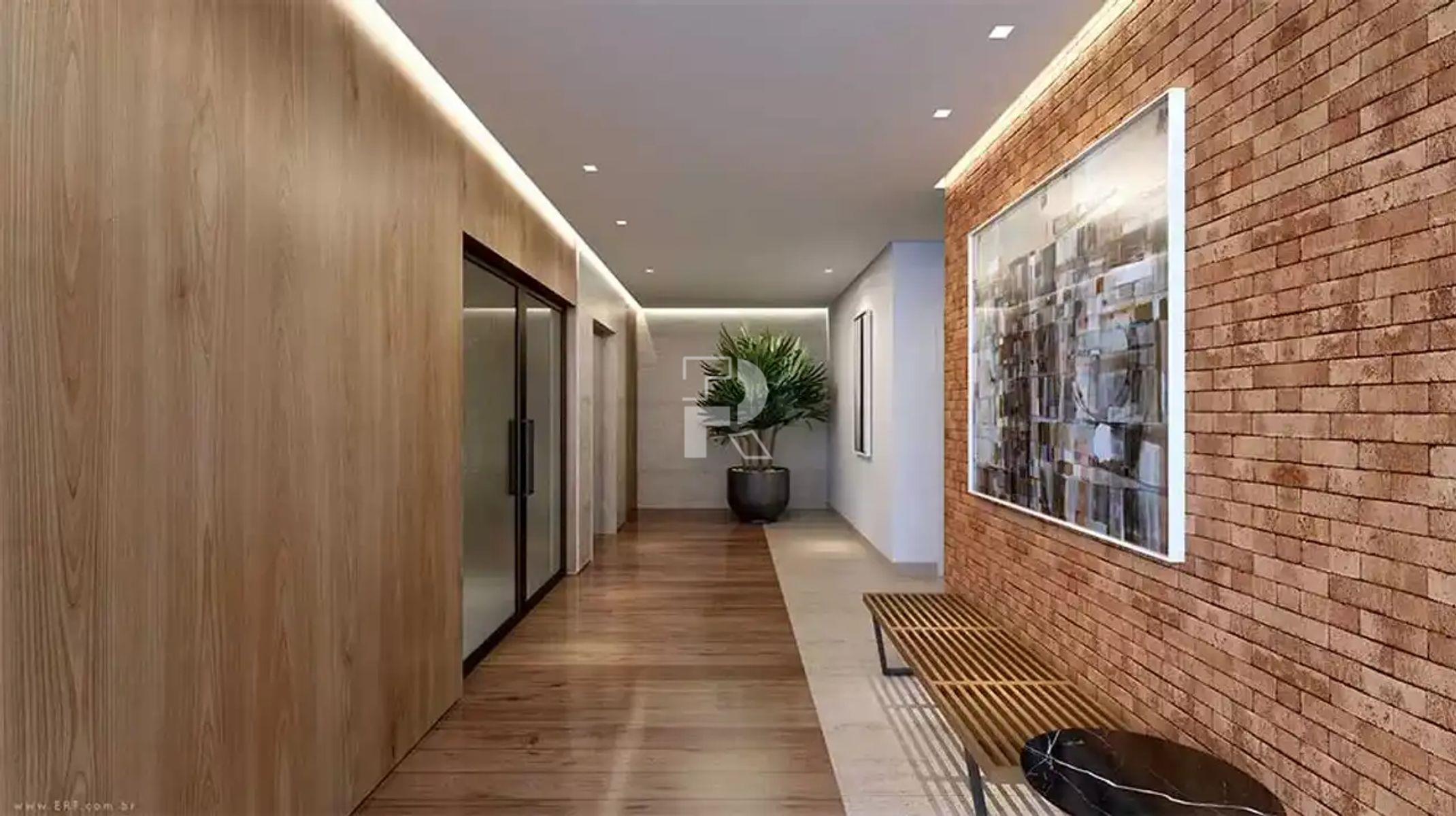 Apartamento à venda no Serra: Hall de entrada