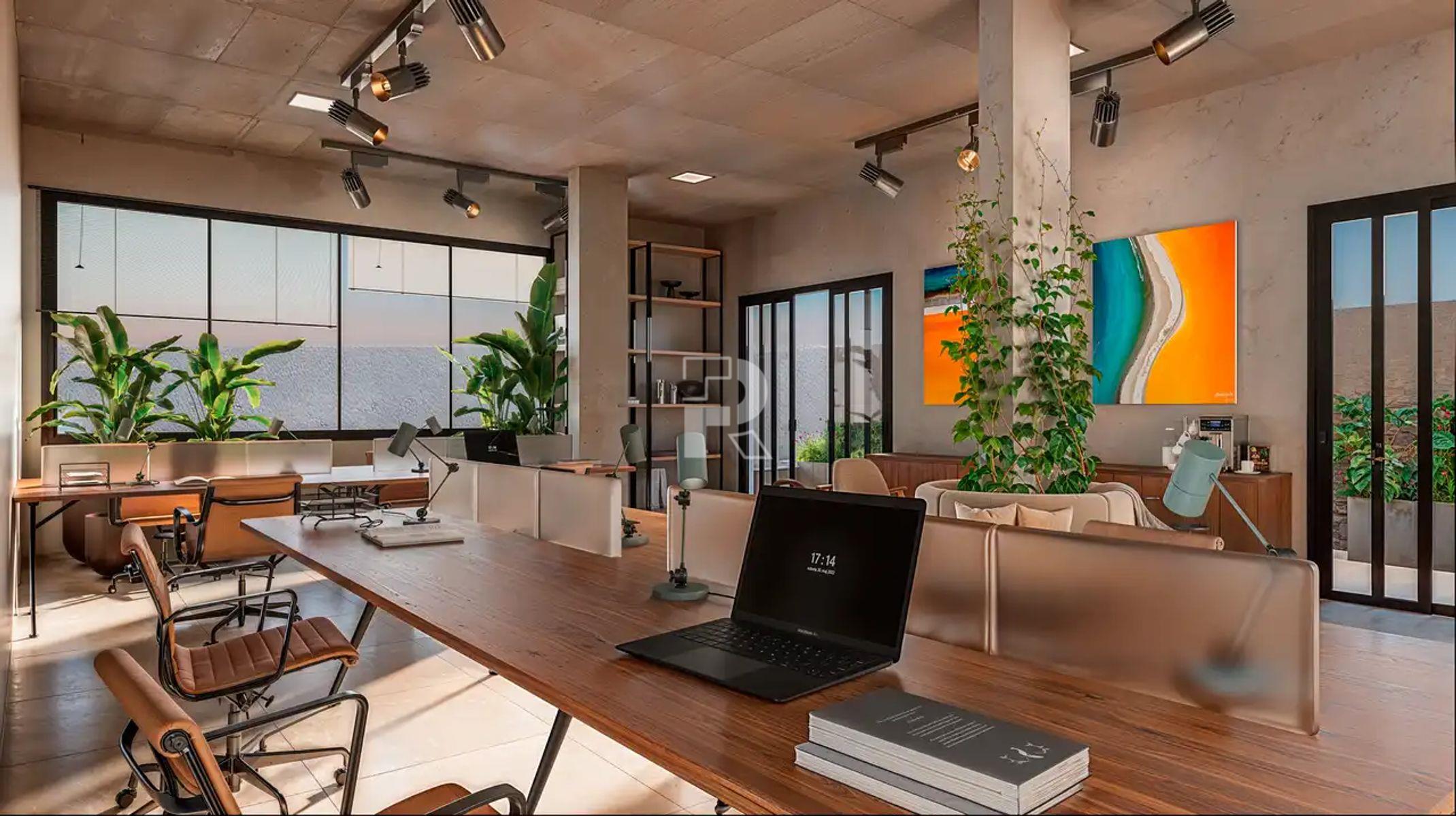 Apartamento à venda no Serra: Escritório compartilhado 